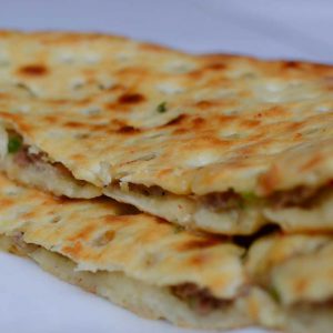 Mutton Cheese Paratha