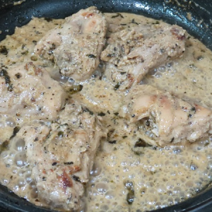 White Karahi Chicken