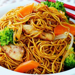 Chicken Fried Noodles Spicy