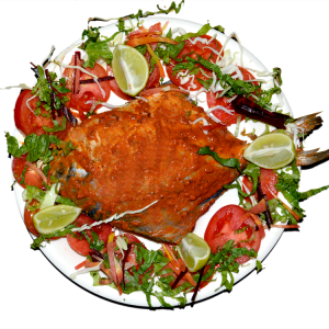 Fried Pomfret