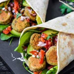 Falafel Sandwich Roll