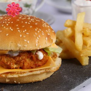 Fish Steak Burger