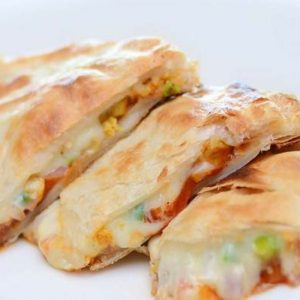 Chicken Cheese Paratha