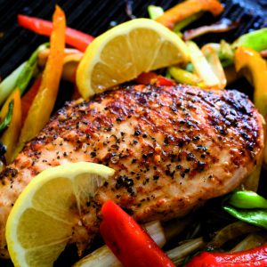 Chicken Steak with sauce