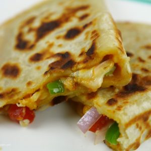 BBQ Cheese Paratha
